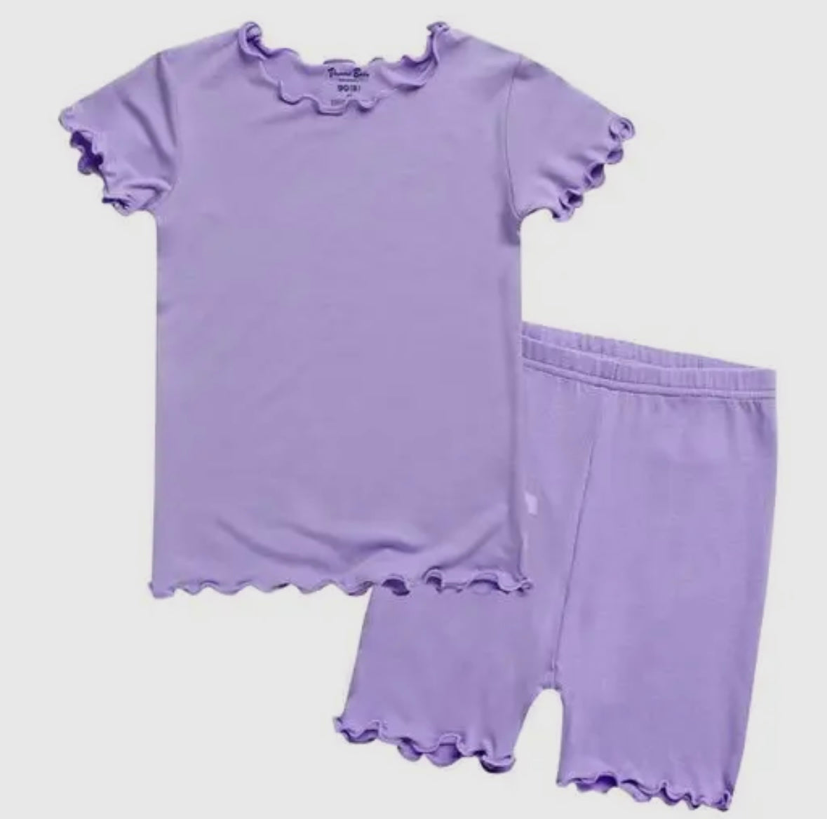 Shirring Girl Short Sleeve Viscous Pajama