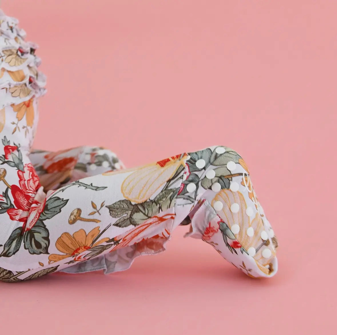 Nella Floral Ruffle Bamboo