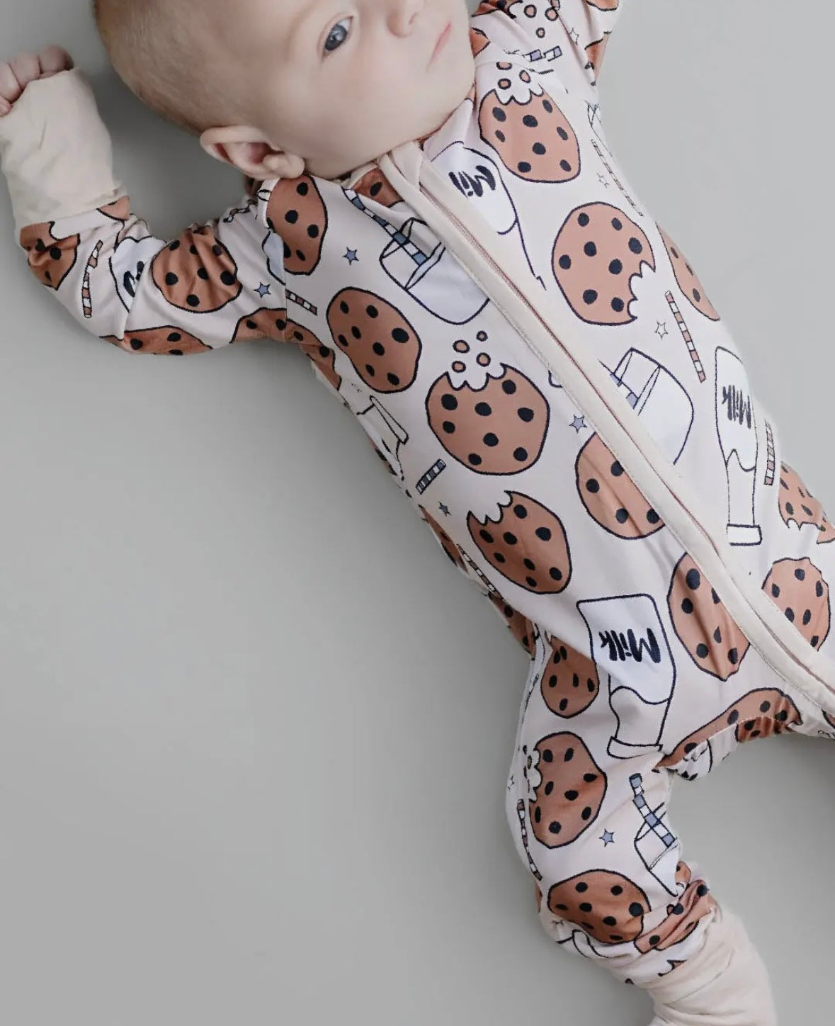Milk & Cookies Bamboo Romper