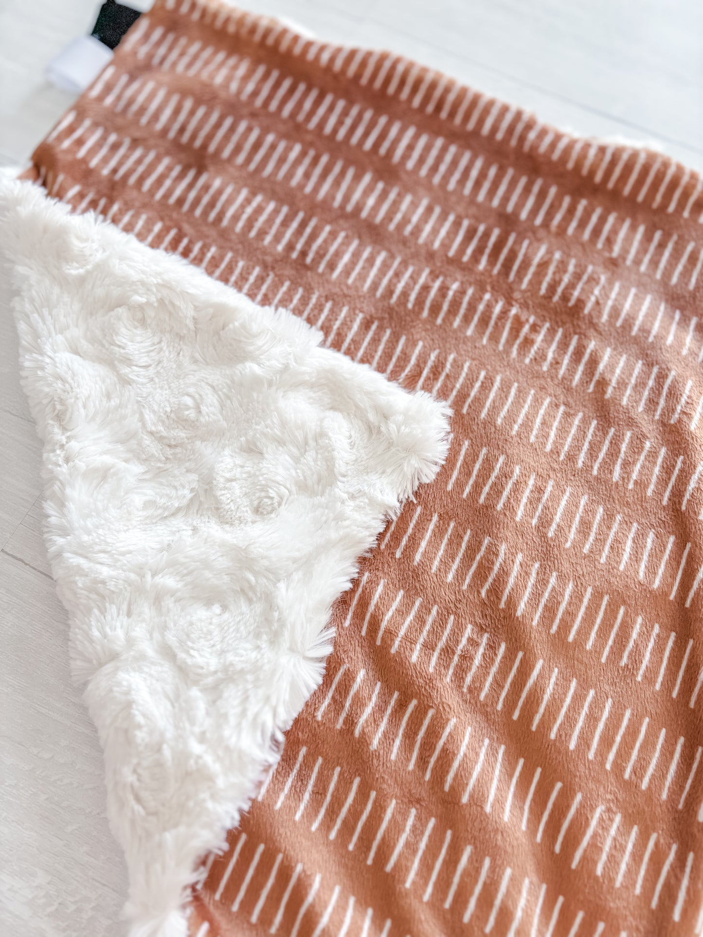 Brown and White Lovey