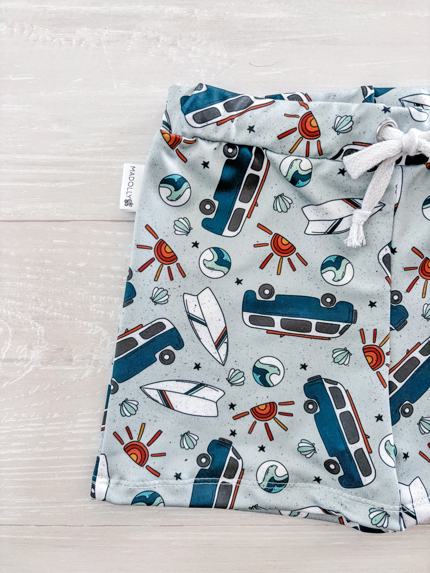 Beachy Day Swim Trunks