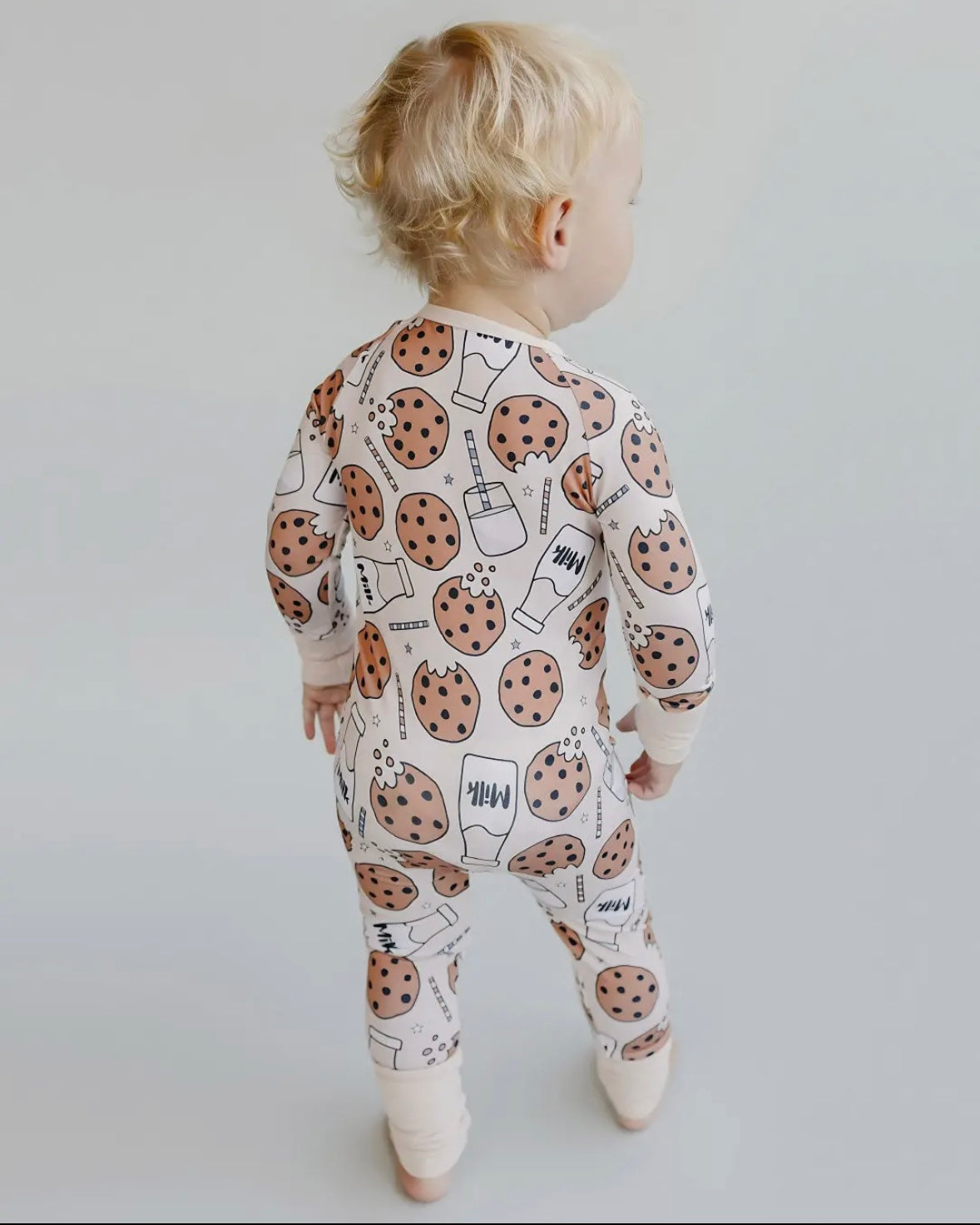 Milk & Cookies Bamboo Romper