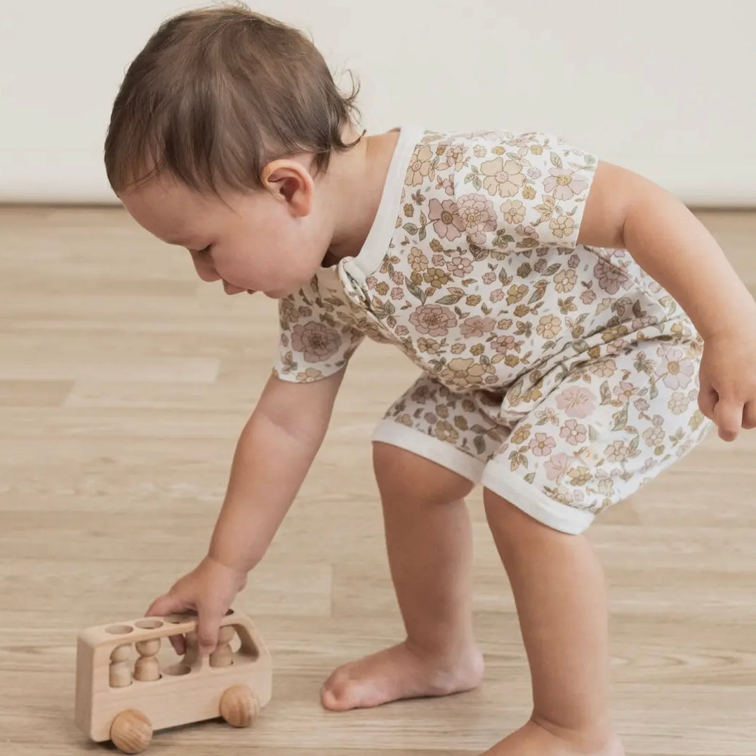 Organic Short Zip Romper