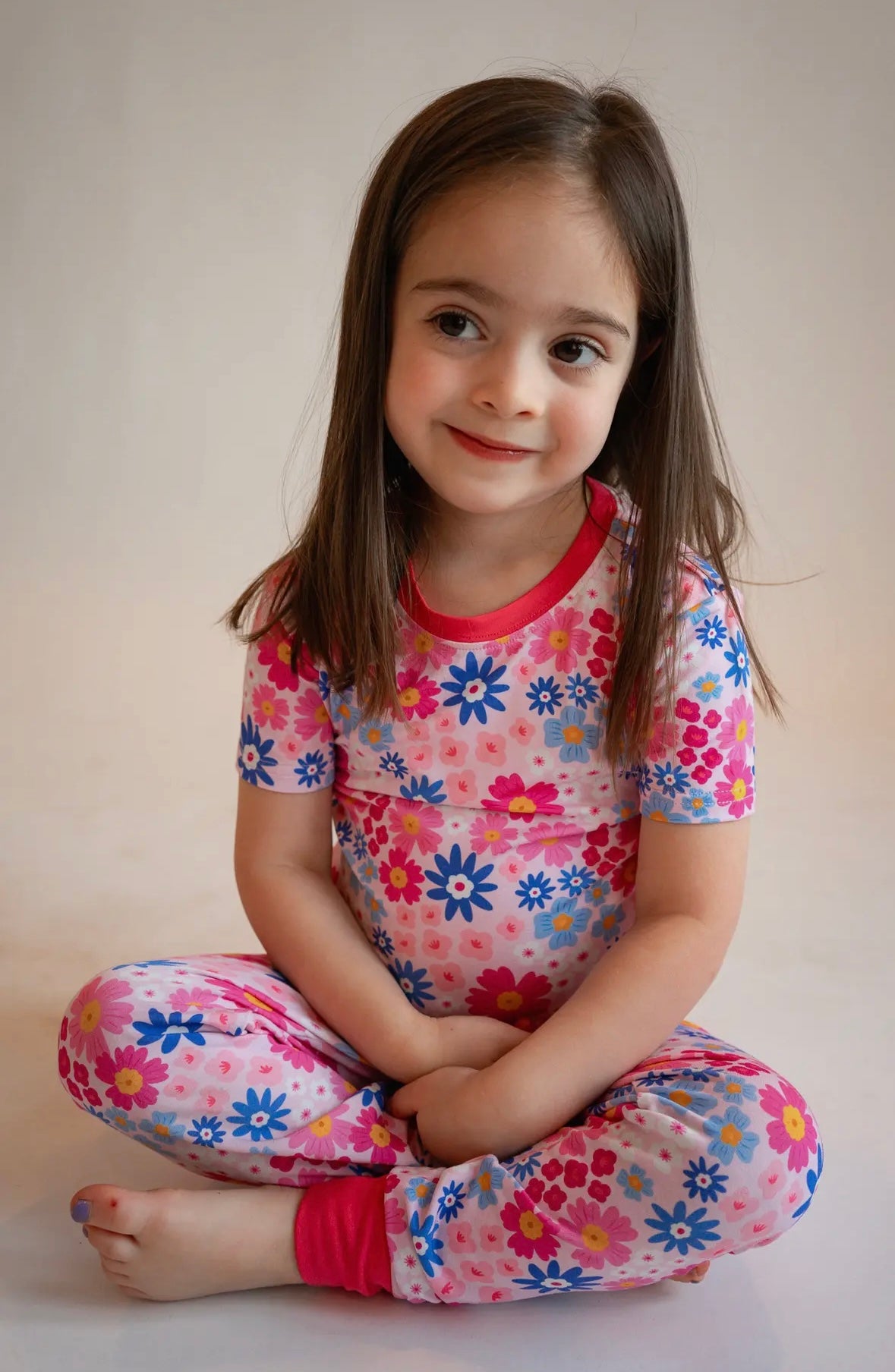 Summer Floral Bamboo Zip and 2 Piece Sets