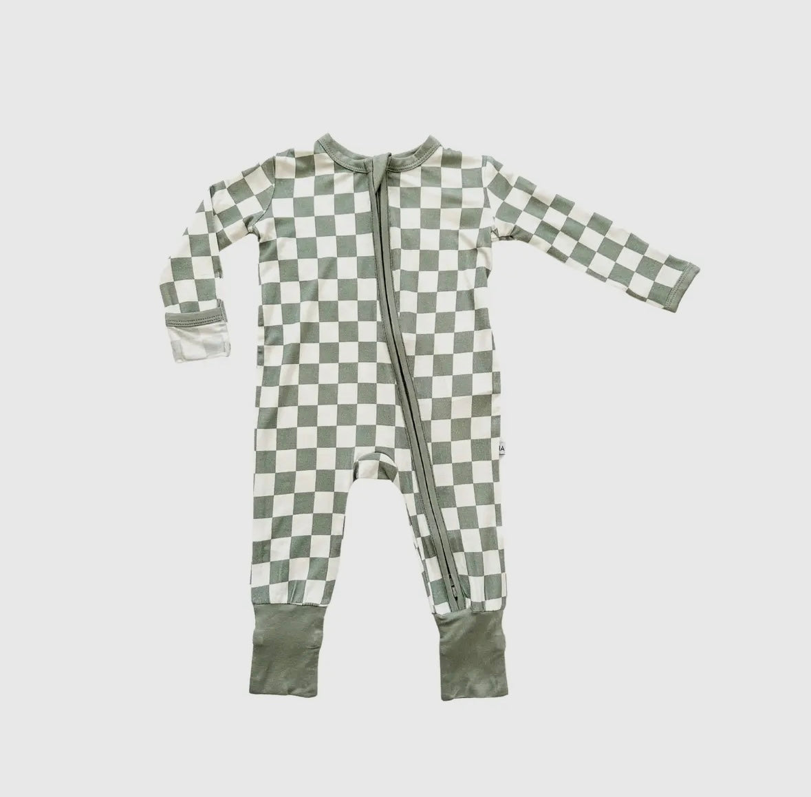 Green Checkered One Piece
