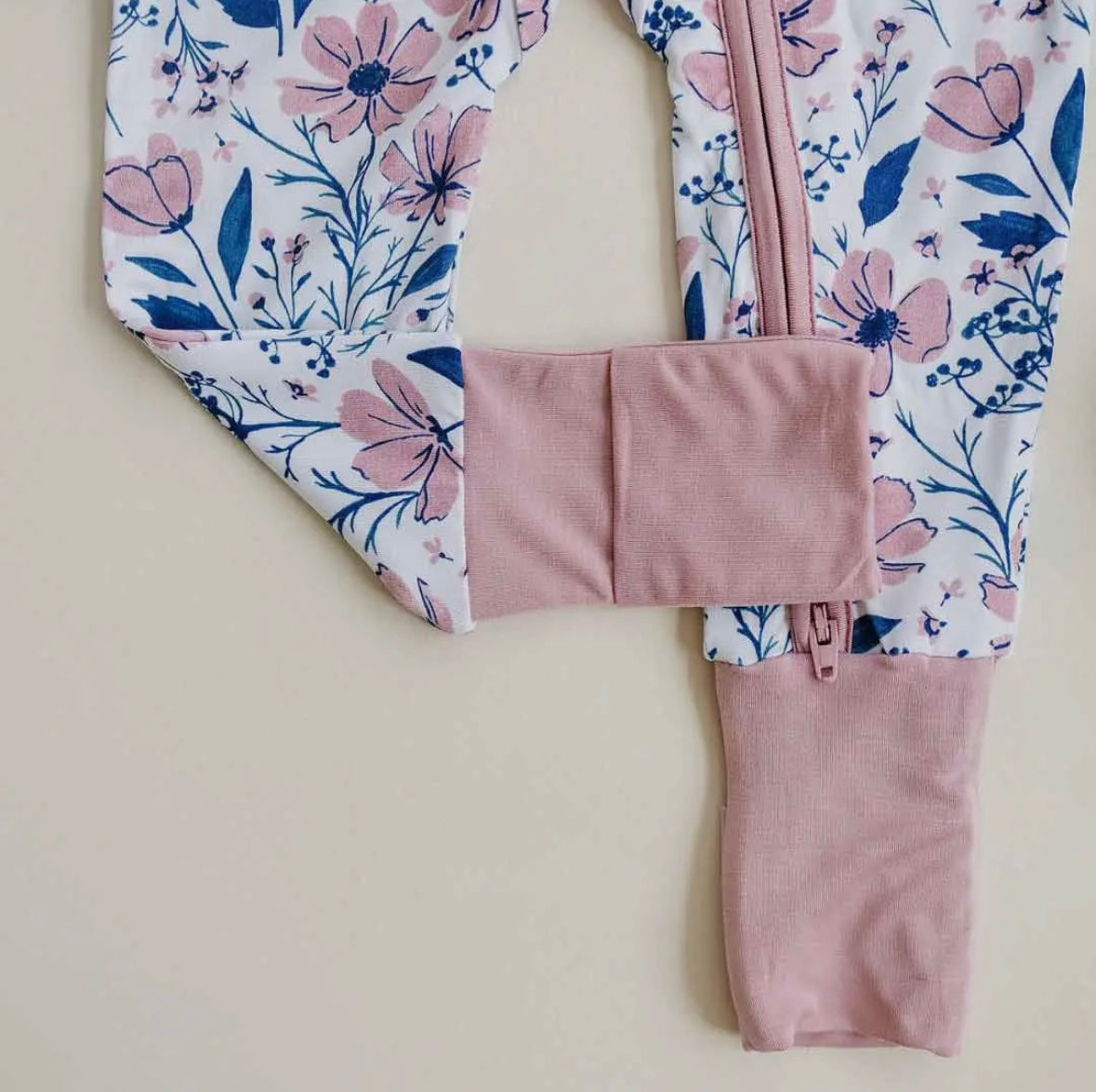 Pink Floral One Piece