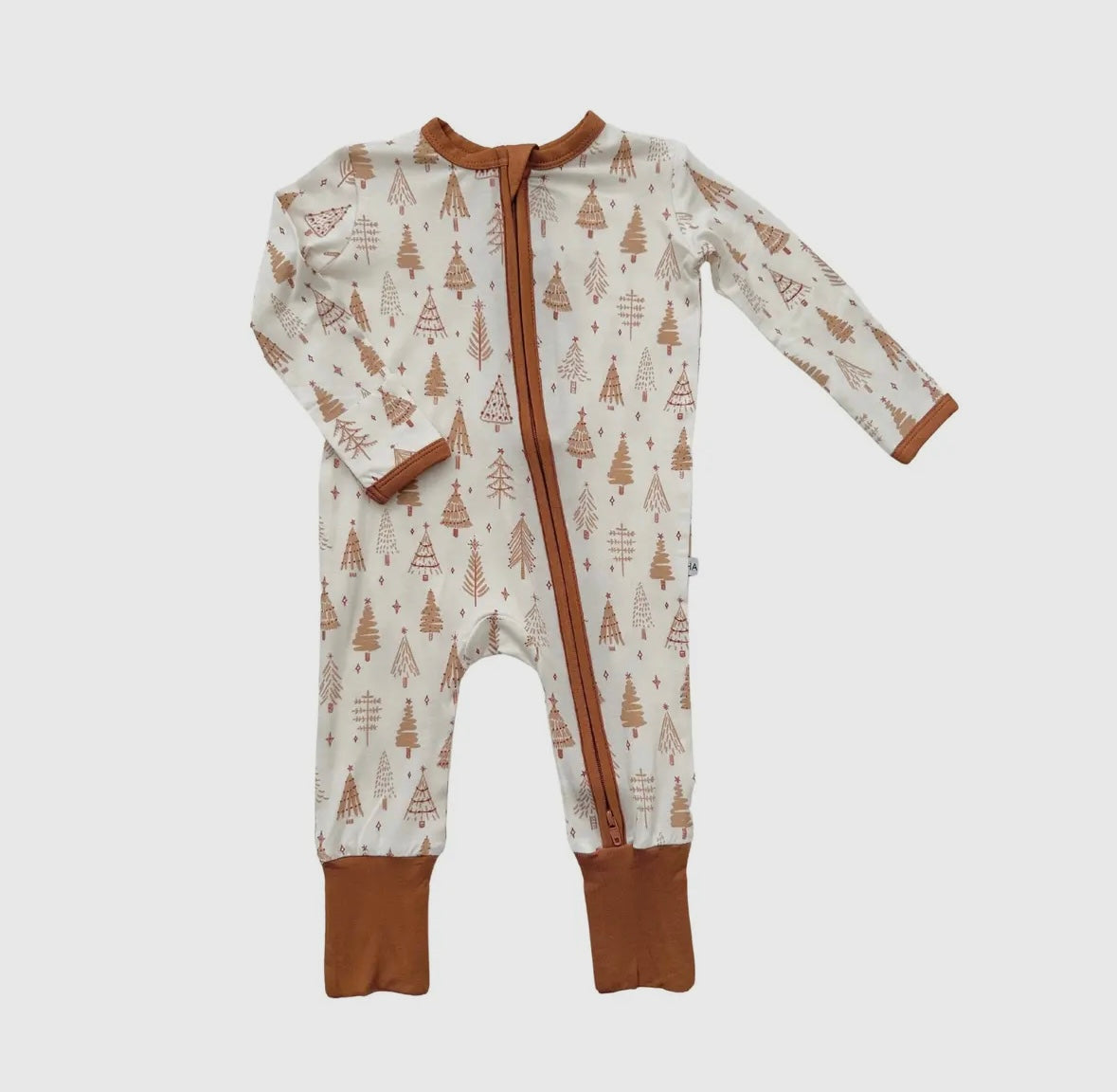 Pine Christmas Tree Ruffle and Regular One Piece