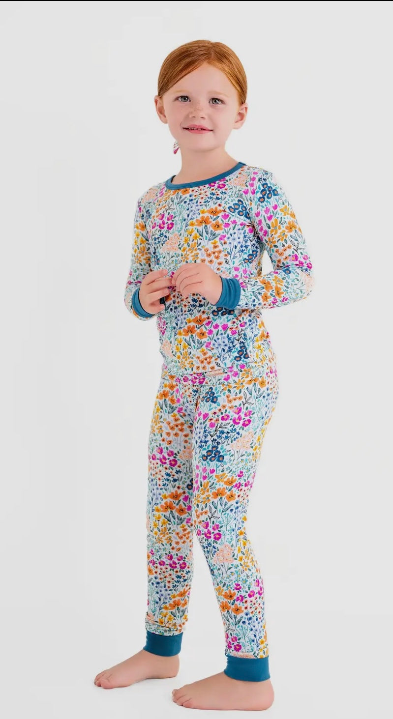 Whispering Wildflowers Bamboo One-Piece and 2-Piece Set