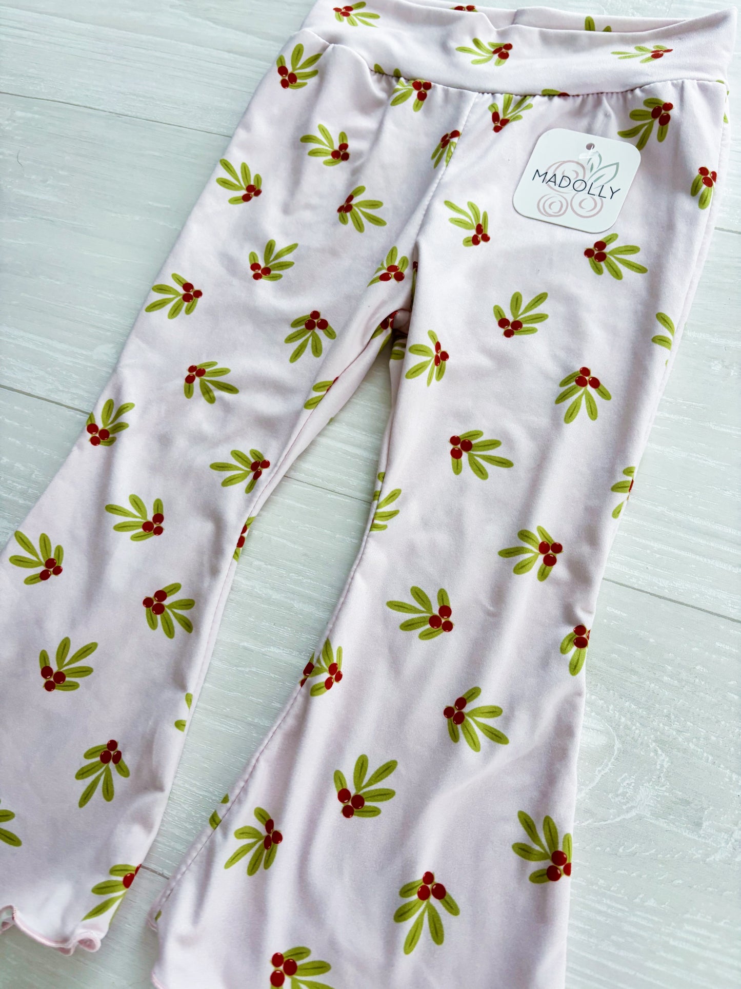 Light Pink Holly Flare Pants