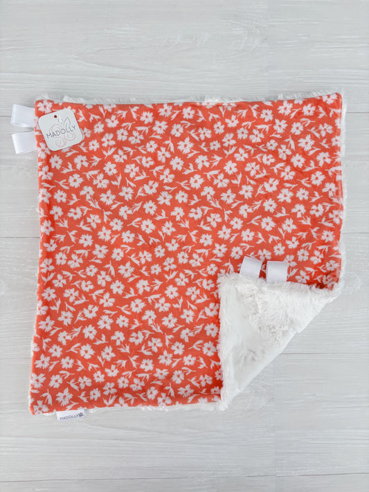 Salmon Floral Lovey