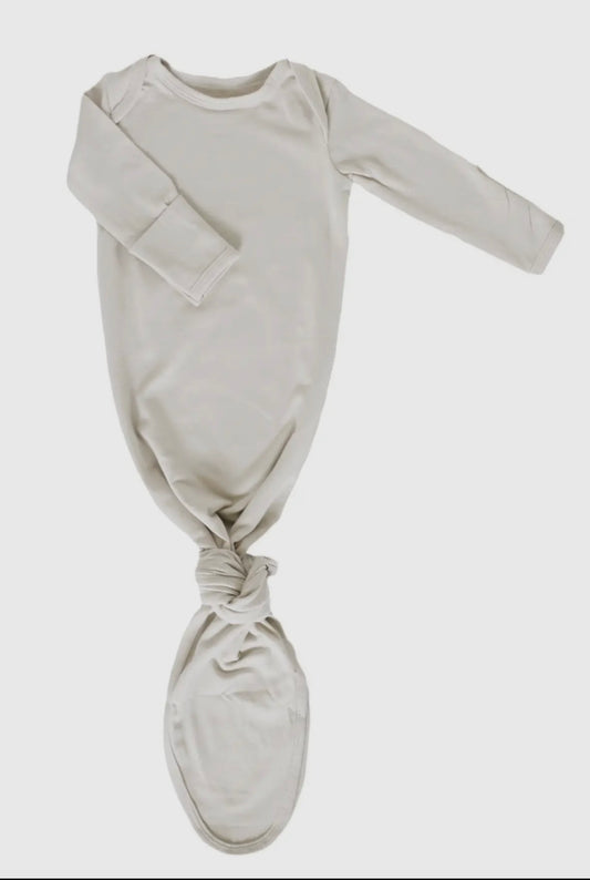 Cotton knotted Gown