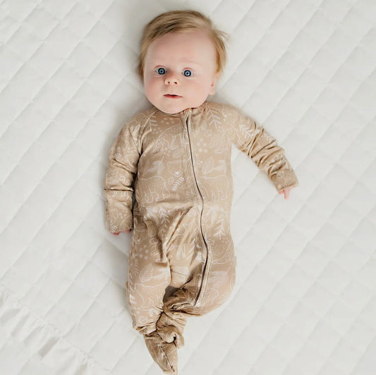 Woodland Animal Bamboo One-Piece