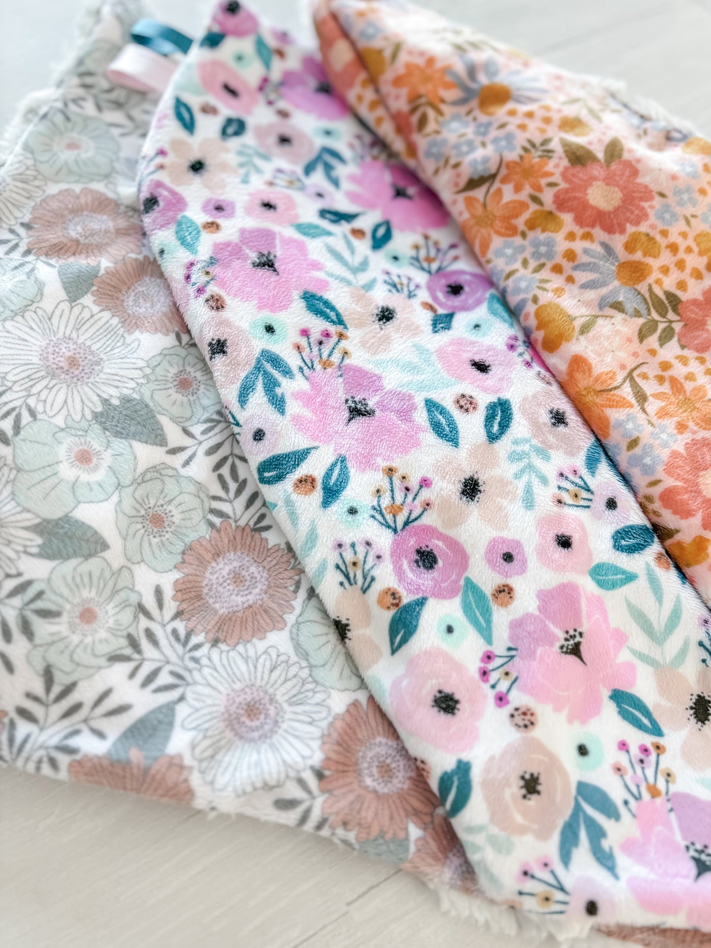 Muted Floral Lovey