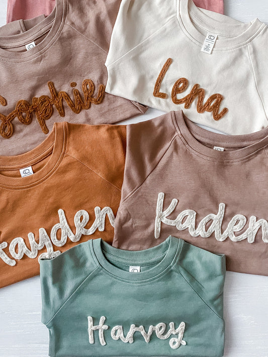 Custom Saying Pullover 6-10 letters