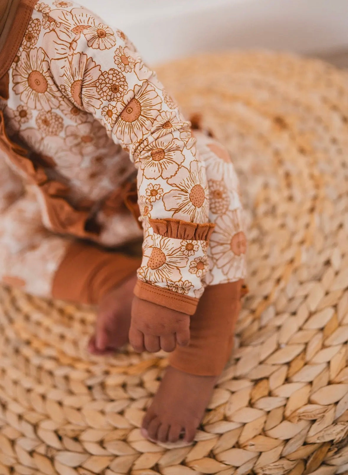 Flower Garden Ruffle One Piece
