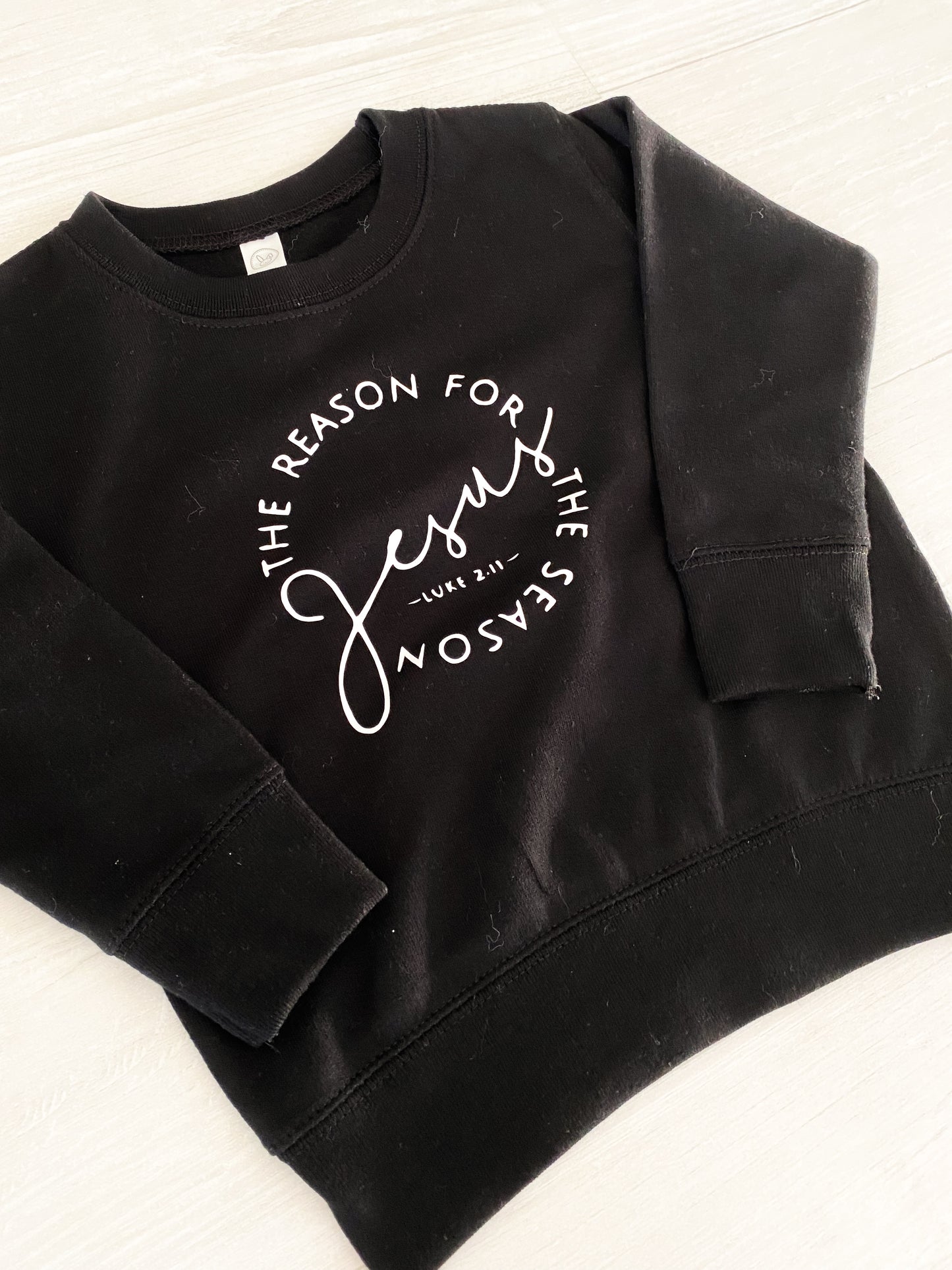 Jesus is the Reason for the Season ADULT/CHILD matching sweatshirts