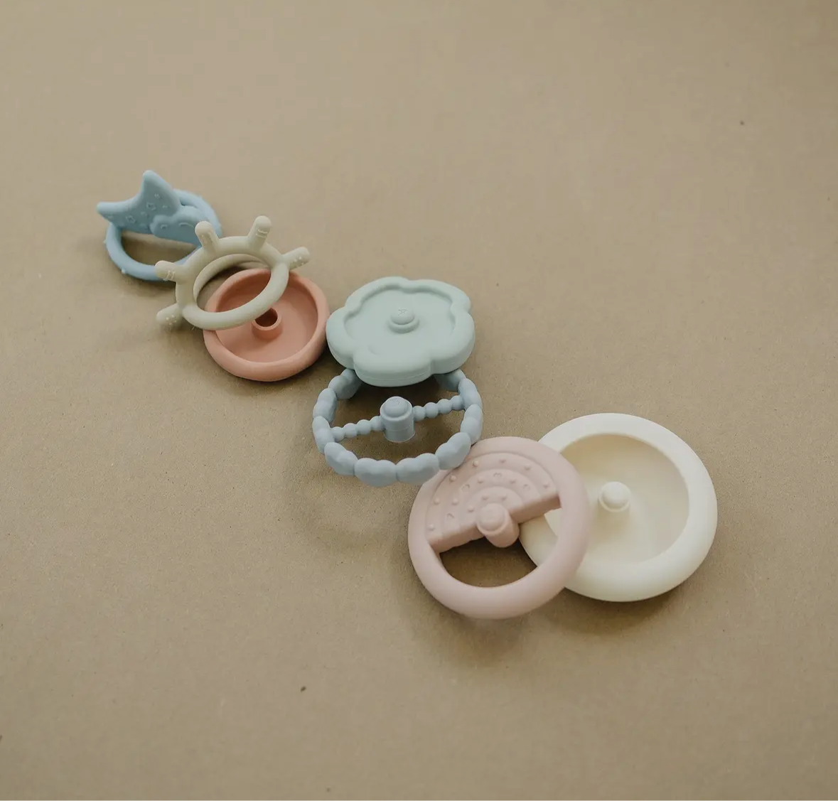Silicone Stacking Teething Toys