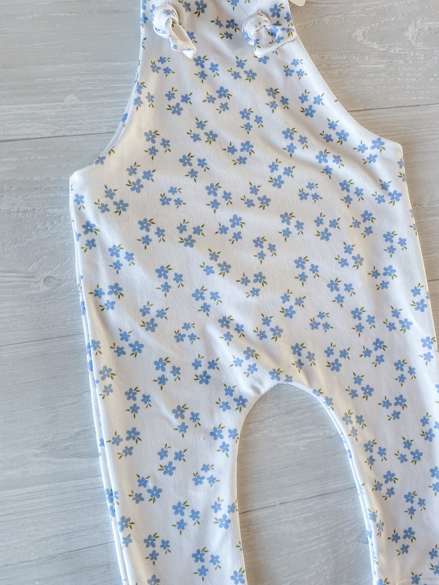 Dainty Ivory Overall Romper