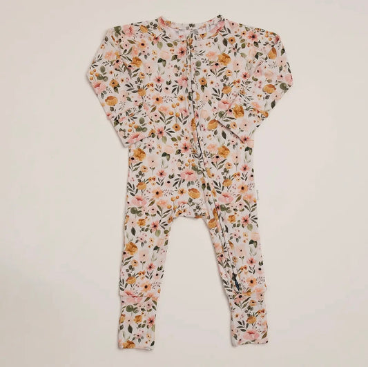 Boho Floral Bamboo One-Piece