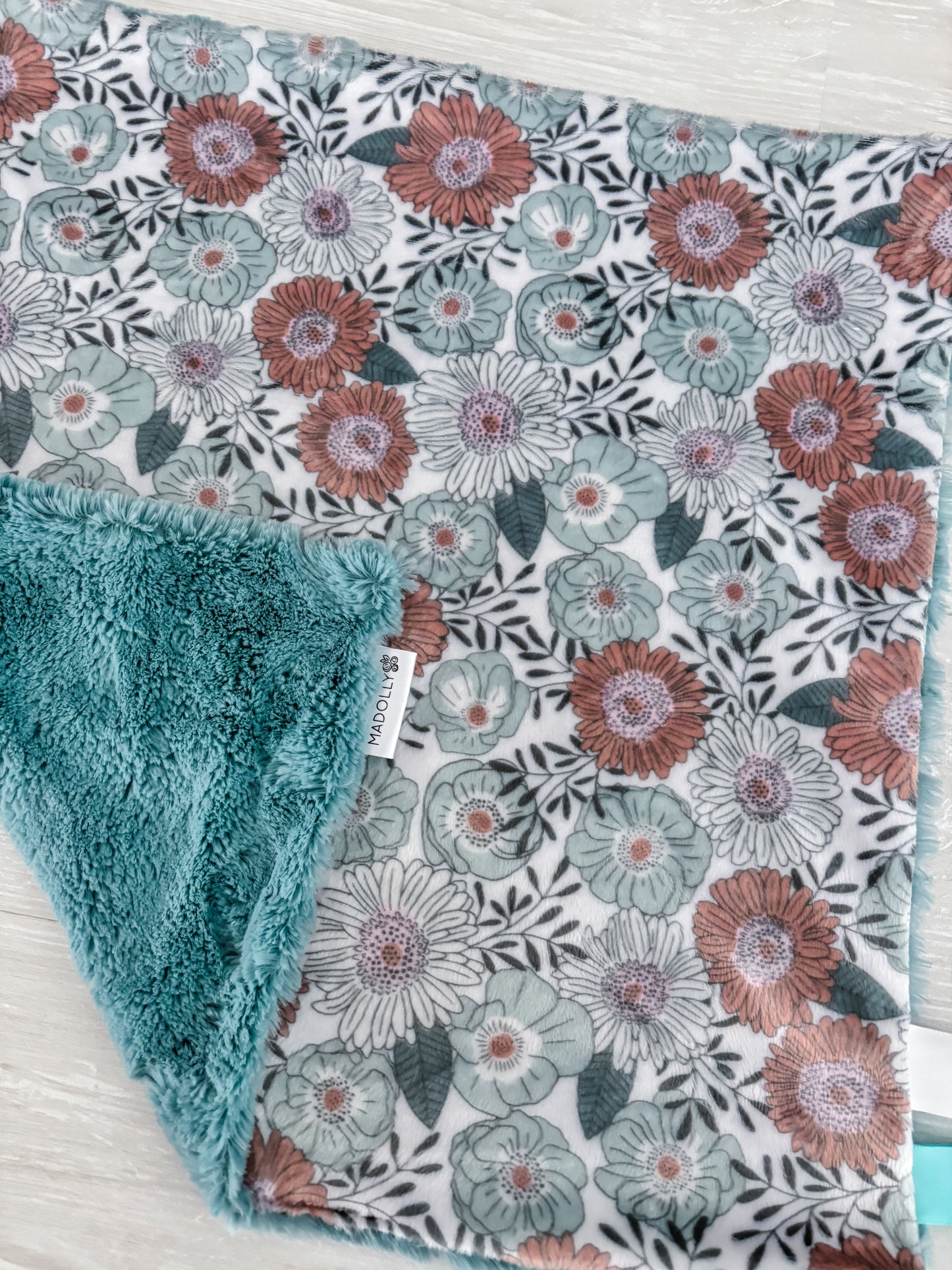 Muted Floral Lovey