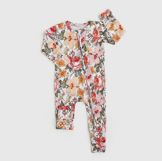 Nella Floral Ruffle Bamboo