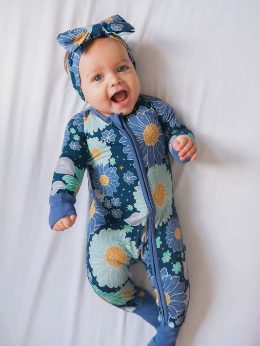 Bluepsie Daisy Bamboo Romper