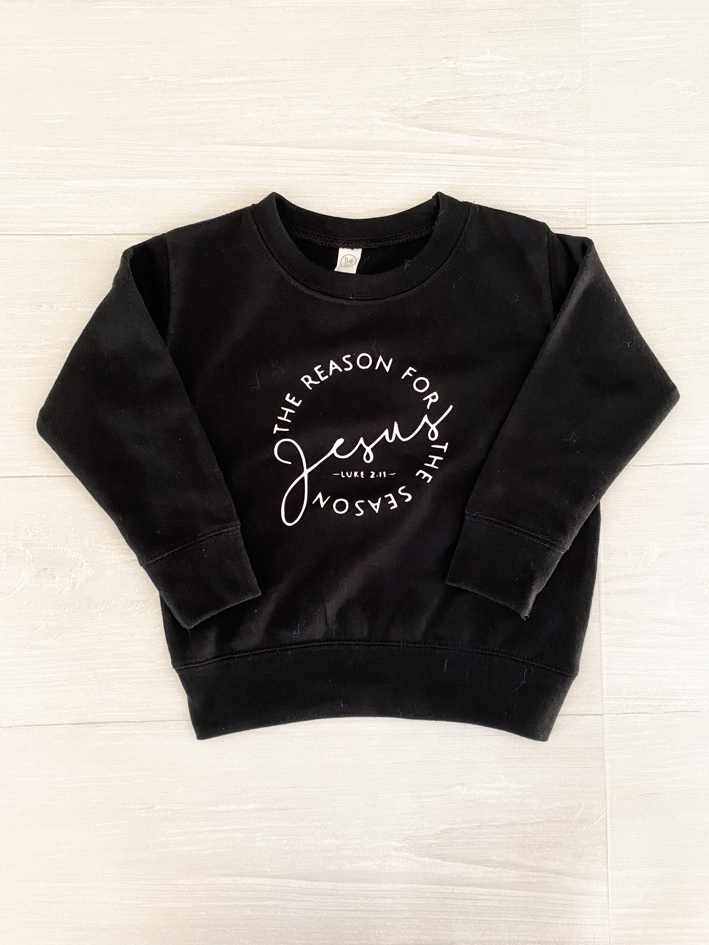 Jesus is the Reason for the Season ADULT/CHILD matching sweatshirts