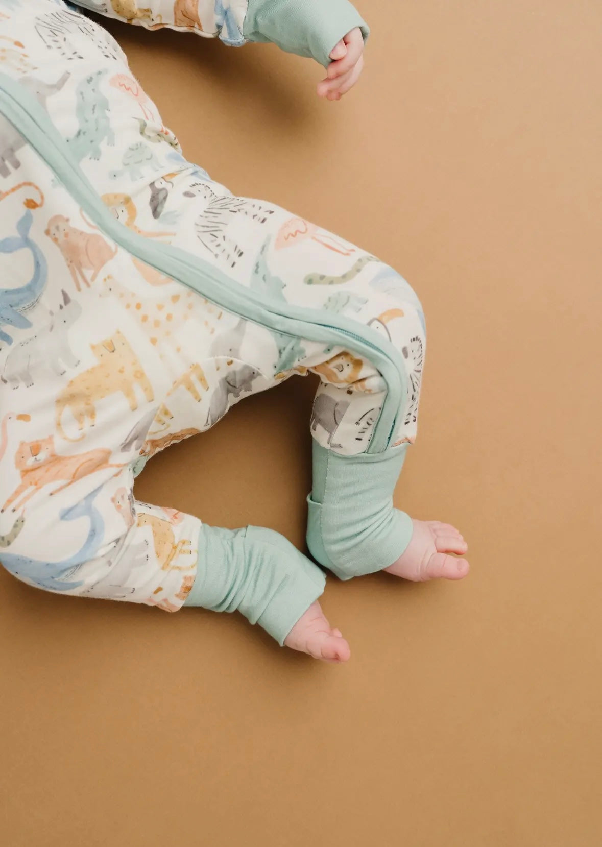 Wild Wonders Zip Bamboo Romper