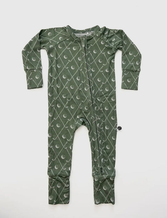 Green Golf One Piece