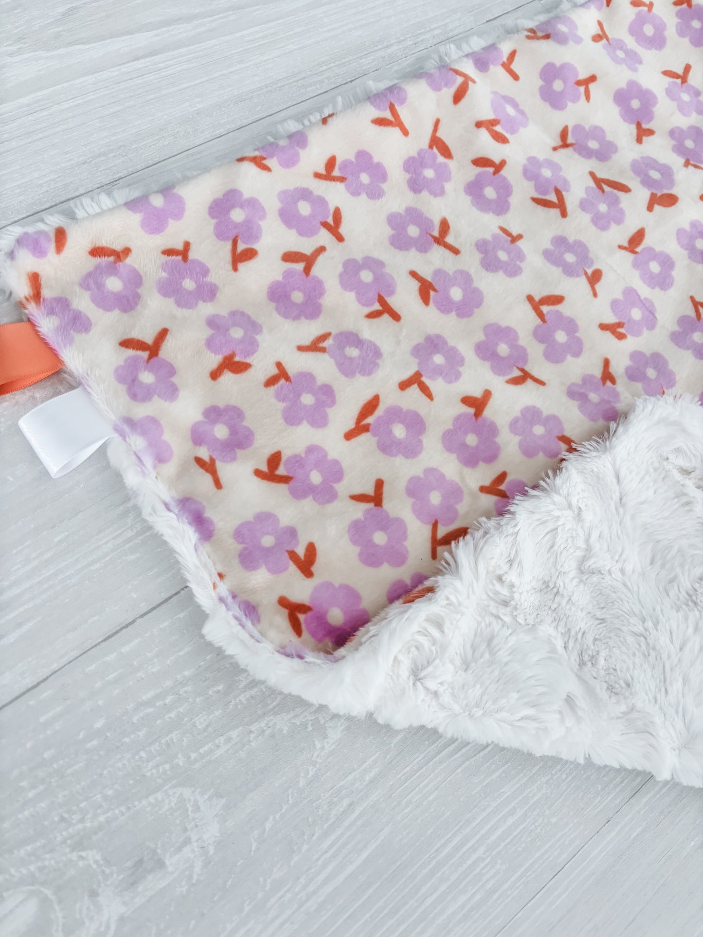 Light Lilac Floral Lovey