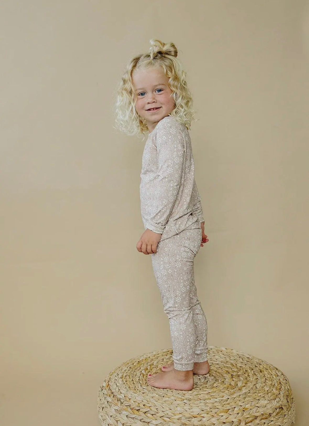 Dainty Ditsy Floral 2-Piece Toddler Bamboo Set