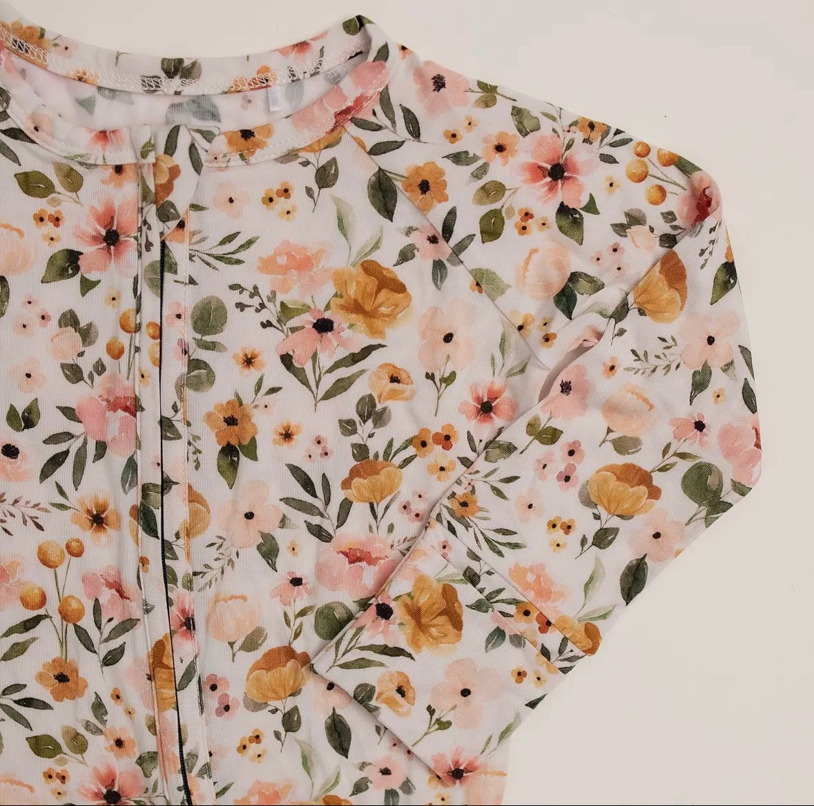Boho Floral Bamboo One-Piece