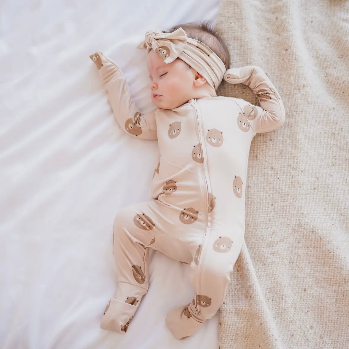 Bear Print One Piece