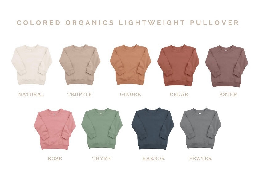 Custom Saying pullover 1-5 letters